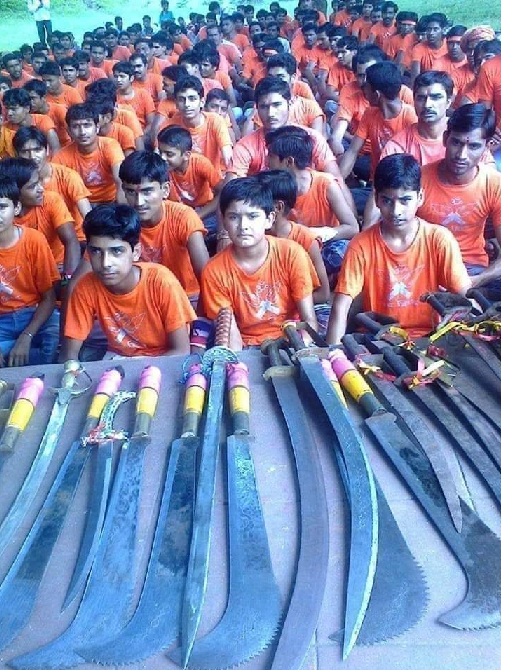 Young Hindutva cadre