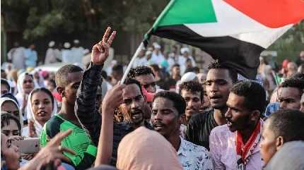 Sudanese protesters