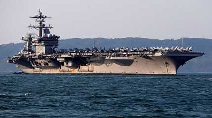 U.S. Navy aircraft carrier, USS Carl Vinson