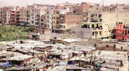 Delhi slum