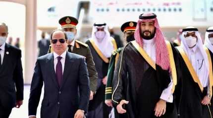 Abdel Fattah Al-Sisi n Mohammed bin Salman