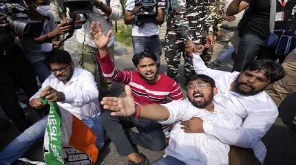 Indian protest 