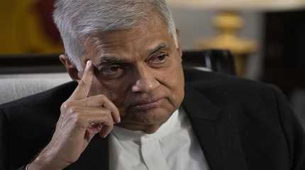 Sri Lanka's new Prime Minister Ranil Wickremesinghe