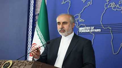 Iranian Foreign Ministry Spokesman Nasser Kanani