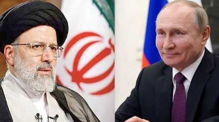 Vladimir Putin n Ebrahim Raisi