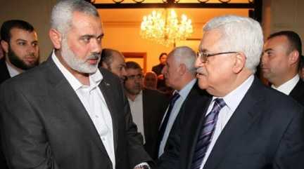 Ismail Haniyeh n Mahmoud Abbas