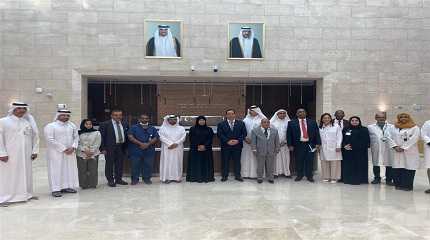 Jose Angel Portal met in Qatar Hanan Mohamed Al Kuwari