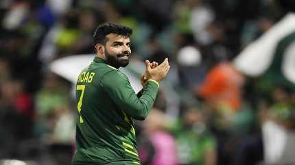 Pakistan's Shadab Khan