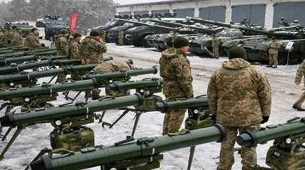 delivery of American and European weapons to Ukraine