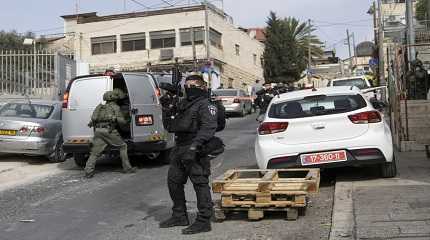 Israeli policeman