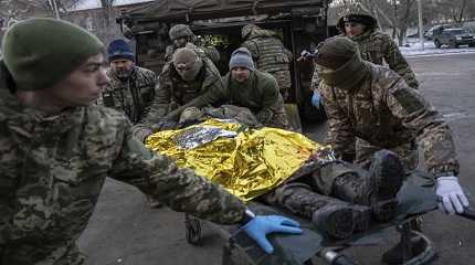 Ukrainian military medics