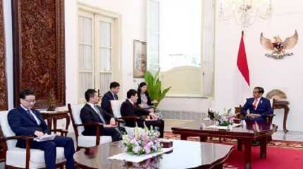 Joko Widodo met with Qin Gang