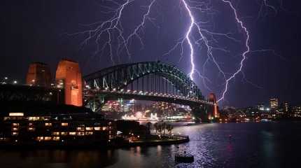 Severe thunderstorms in Australia