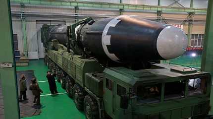 ballistic rocket Hwasong-15 s 