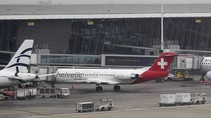 Helvetic Airways aircraft