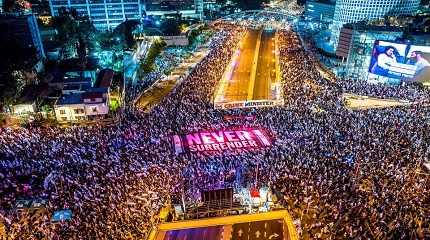 people protesting