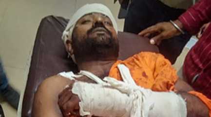 BJP leader injured in Kolcutta