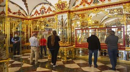 Jewel Room in Green Vault Museum