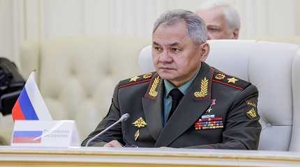 Russian Defense Minister Sergey Shoigu