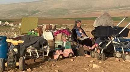 Palestinian Bedouin forced to relocate