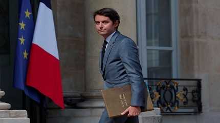 French Education Minister Gabriel Attal