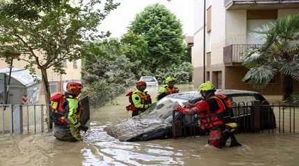 heavy rain