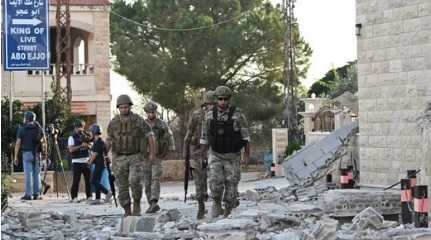 mosque damaged in Lebanon after Israeli bombings