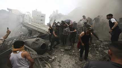 Israel Airstrike in RAFAH