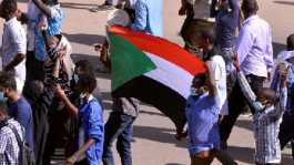 Sudan protest.