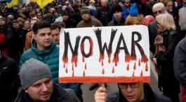 No War Protest in Ukraine