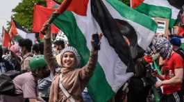  Palestine Flag March