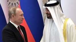  Vladimir Putin n Mohammed bin Zayed al-Nahyan