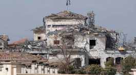  building in Arbil after Iran attack