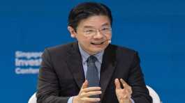 Singapore's Finance Minister Lawrence Wong
