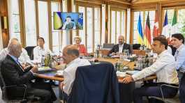 G-7 leaders with Zelenskyy