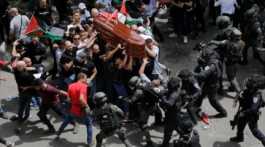 Israel police attack Abu Akleh's funeral