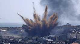 Israeli airstrikes in Gaza City
