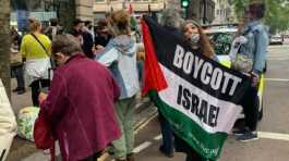TUC protest against Israel