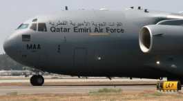 Qatari Air Force plane