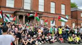 The Big Ride for Palestine in Manchester