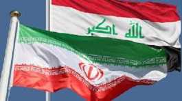 Iran, Iraq Flags
