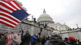 Supporters of U.S. President Donald Trump