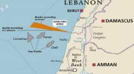 Lebanon Israel disputed martime zone