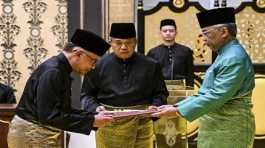 Malaysia's King Sultan Abdullah Sultan Ahmad Shah