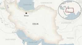 map for Iran