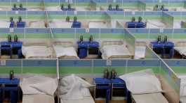 Beds are seen in a fever clinic