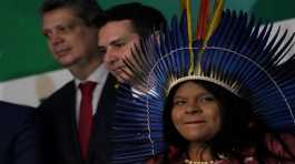 Brazil s newly named Minister Sonia Guajajara