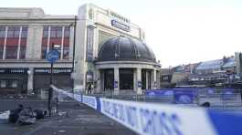 scene outside Brixton O2 Academy