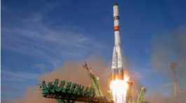 Russian Roscosmos rocket launch