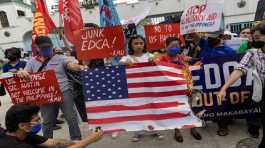 Filipinos spoken out against American military